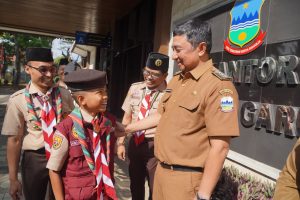 Bupati Garut Minta Kontingen Pramuka Tunjukan Prestasi di Jamnas 2026