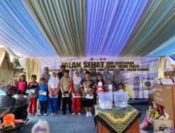 Jalan Sehat dan Santunan Anak Yatim Meriahkan Milad ke-9 SMA IT Atta’awun