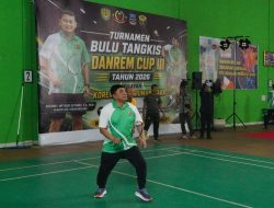 Bupati Garut Apresiasi Gelaran Open Turnamen Bulutangkis Danrem 062/TN Cup III 2026