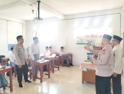 Jaga Jakarta On The Spot, Kapolsek Bekasi Barat Berikan Edukasi kepada Siswa Yayasan I’Tishom Kota Baru