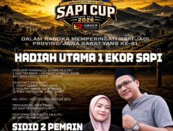 Hadiah Satu  Ekor  Sapi Pangauban Open Garut Lokal “Sapi Cup” Siap Gebrak Lapangan Voli