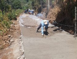 Jalan Pertanian Mekarjaya 90 persen Dibangun, Petani Sambut dengan Syukur
